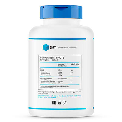 SNT Ultra Omega-3 1250 mg 90 softgels (фото, вид 1)