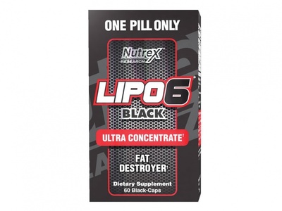 Nutrex Lipo-6 Black Ultra Concentrate 60 caps