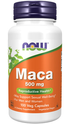NOW Maca 500 mg 100 vcaps