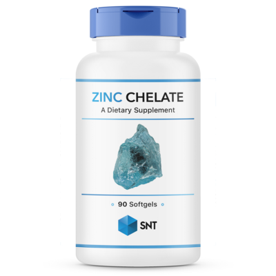 SNT Zinc Chelate 30 mg 90 softgels (фото)