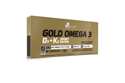 OLIMP Gold Omega 3 D3+K2 60 caps