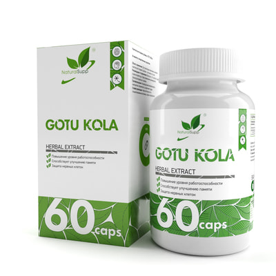 NaturalSupp Gotu Kola 60 caps
