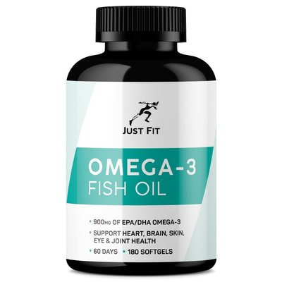 Just Fit Omega-3 Fish Oil 180 softgels