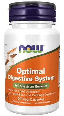 NOW Optimal Digestive System 90 vcaps
