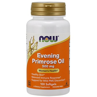 NOW Evening Primrose Oil 500 mg 100 softgels