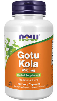 NOW Gotu Kola 450 mg 100 caps