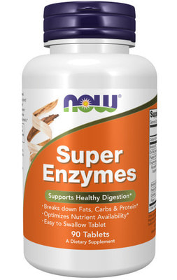NOW Super Enzymes 90 tabs