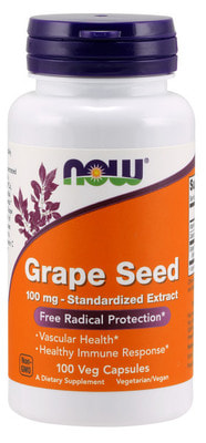 NOW Grape Seed Anti 100 mg 100 caps
