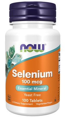 NOW Selenium 100 mcg 100 tabs