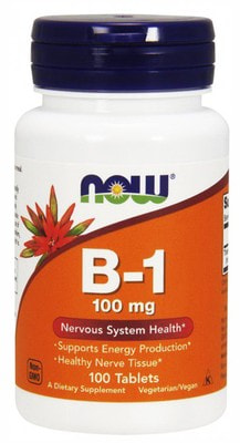 NOW B-1 100 mg 100 tabs