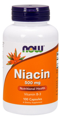 NOW Niacin 500 mg 100 caps