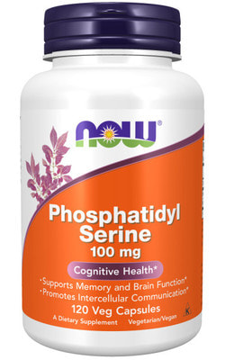 NOW Phosphatidyl serine 100 mg 120 caps