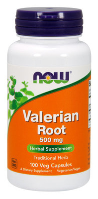 NOW Valerian Root 500 mg 100 vcaps