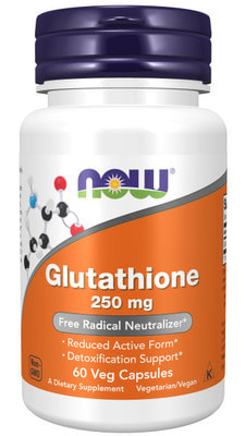 NOW Glutathione 250mg 60 caps