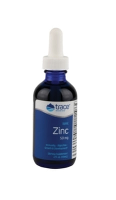 Trace minerals Ionic Zinc 50 mg 59 ml