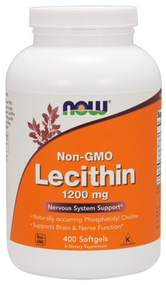 NOW Lecithin 1200 mg 400 softgels