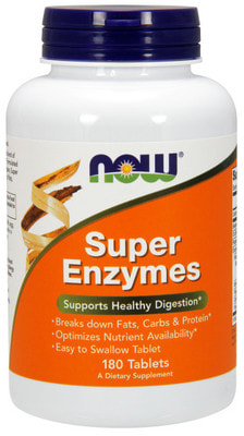 NOW Super Enzymes 180 tabs