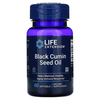 Life Extension Black Cumin Seed Oil 60 softgel (фото)