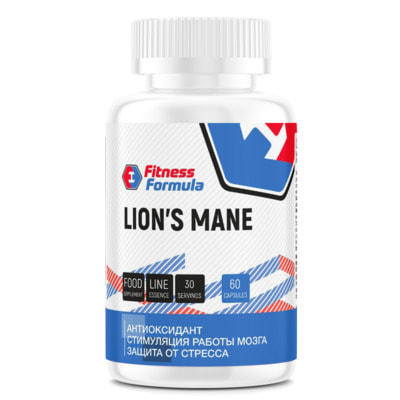 Fitness Formula Lion's Mane 500 мг 60 caps (фото)