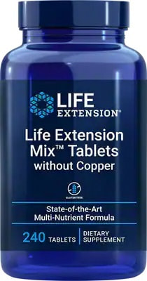 Life Extension Life Extension Mix™ Tablets without Copper 240 tabs