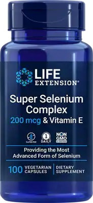 Life Extension Super Selenium Complex 200 mcg, 100 vcaps