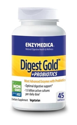 ENZYMEDICA Digest Gold + Probiotics 45 caps