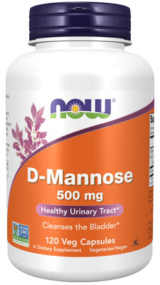 NOW D-Mannose 500 mg 120 vcap