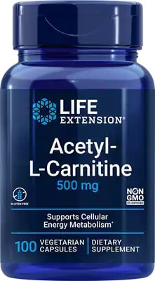 Life Extension Acetyl-L-Carnitine 500 mg 100 vcap (фото)