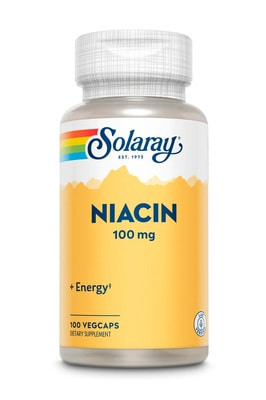 Solaray Niacin 100mg 100 vcap