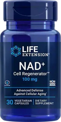 Life Extension NAD+ Cell Regenerator™ 100 mg 30 vcaps
