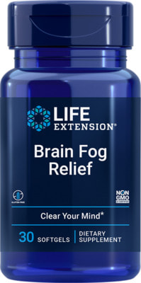 Life Extension Brain Fog Relief 30 sgels (фото)