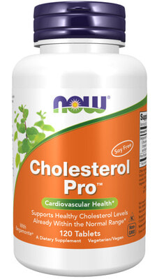 NOW CHOLESTEROL PRO 120 TABS