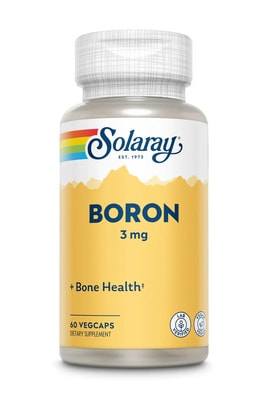 Solaray Boron Citrate 500mcg 60 vcap