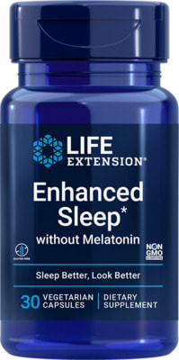 Life Extension Enhanced Sleep without Melatonin 30 vcaps (фото)