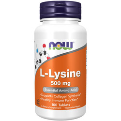 NOW L-Lysine 500 mg 100 tabs