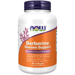 NOW Berberine Glucose Support 90 softgels