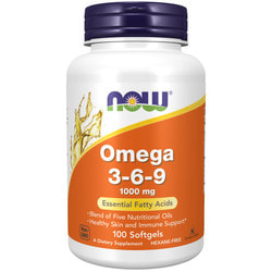 NOW Omega 3-6-9 1000 mg 100 softgels