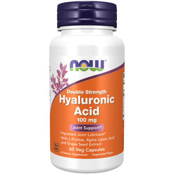 NOW Hyaluronic Acid 100 mg 60 caps