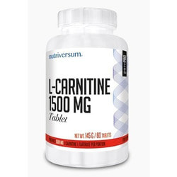Nutriversum BASIC L-carnitine 1500 мг, 60 таб