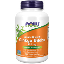 NOW Ginkgo Biloba 120 mg 200 caps