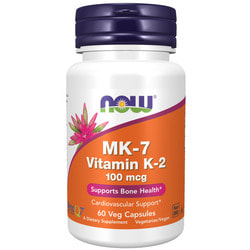 NOW MK-7 Vitamin K-2 100 mcg 60 vcaps