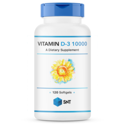 SNT Vitamin D-3 Ultra 10000 iu 120 softgels