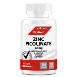 BioTech Zinc Picolinate 22 mg 100 caps