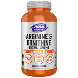 NOW Arginine&Ornithine 500/250 250 caps