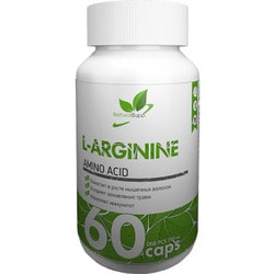 Natural Supp L-Arginine 60 caps