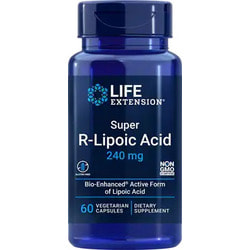 Life Extension Super R-Lipoic Acid 240 mg, 60 vcaps