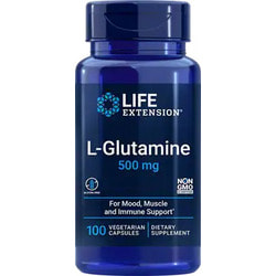 Life Extension L-Glutamine 500 mg 100 vcaps