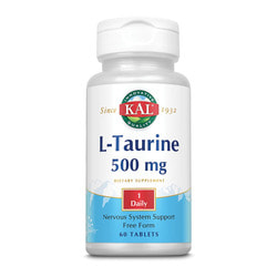 KAL L-Taurine 500mg 60 tab