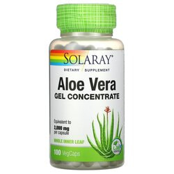 Solaray Aloe Vera Gel 2000mg 100 vcap